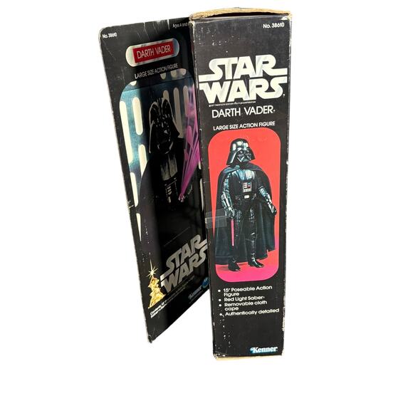 Vintage Star Wars Darth Vader 15" Action Figure - New In Box - 1977/78 - Kenner - Picture 6 of 10